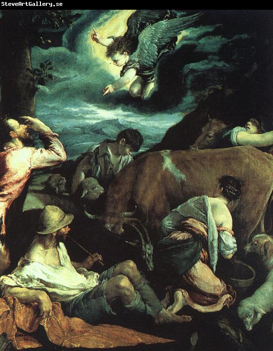 BASSANO, Jacopo The Annunciation to the Shepherds